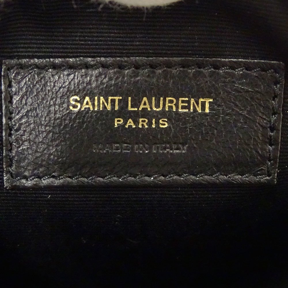 SAINT LAURENT Ivory Leather Shoulder Bag - Picture 9 of 14
